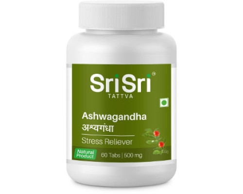 Ashwagandha Sri Sri Tattva, 60 tablets
