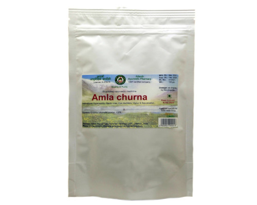 Amla churna Adarsh Ayurvedic Pharmacy, 100 grams Amla churna Adarsh Ayurvedic Pharmacy, 100 grams