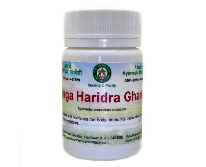 Moringa Haridra extract Adarsh Ayurvedic Pharmacy, 20 grams ~ 55 tablets