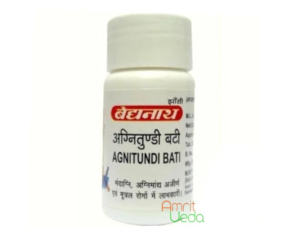 Агнитунди бати Байдьянатх (Agnitundi bati Baidyanath), 80 таблеток - 24 грамма