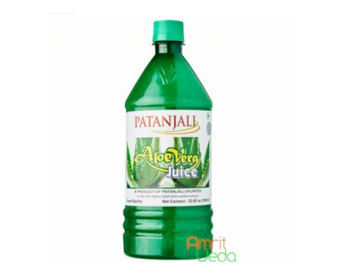 Aloe vera juice with fiber Pananjali, 1 l