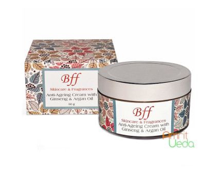 Anti-Ageing Cream with Ginseng and Argana oil BFF Skincare and Fragrances, 50 grams