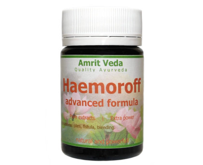 Хеморофф Амріт Веда (Haemoroff Amrit Veda), 90 таблеток