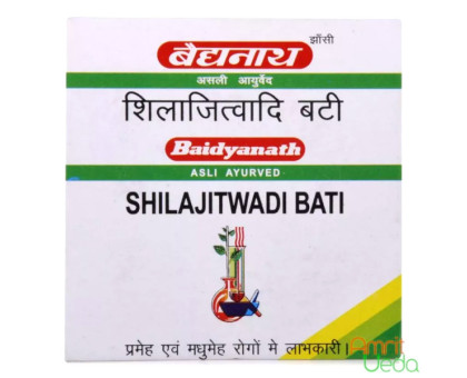 Шиладжитваді ваті Байд'янатх (Shilajitwadi bati Baidyanath), 20 таблеток