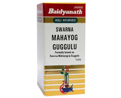Суварна Махайоградж Гуггул Baidyanath (Suvarna Mahayograj Guggul Baidyanath), 25 таблеток 