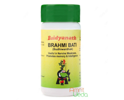 Брами бати Байдьянатх (Brahmi bati Baidyanath), 30 таблеток