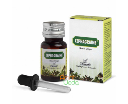 Сефагрейн краплі Чарак (Cephagraine nasal drops Charak), 15 мл