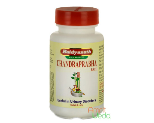 Chandraprabha bati Baidyanath, 80 tablets - 28 grams