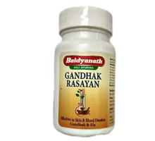 Gandhak Rasayana, 40 tablets - 12 grams