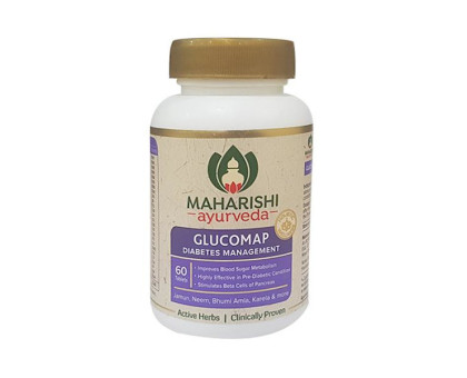Глюкомап Махаріши Аюрведа (Glucomap Maharishi Ayurveda), 60 таблеток