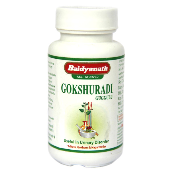 Gokshuradi Guggulu Baidyanath, 80 tablets buy online at the best price ...