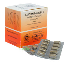 Kanchnar Guggul, 2x10 tablets - 18 grams