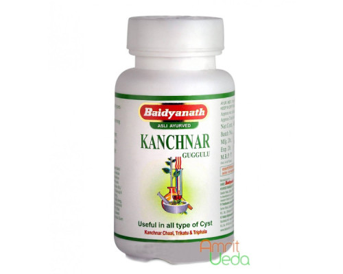 Канчнар Гуггул Байд'янатх (Kanchnar Guggulu Baidyanath), 80 таблеток ...