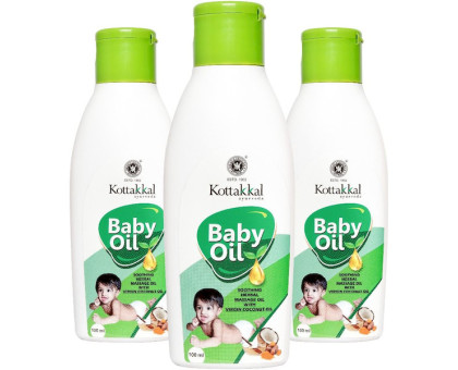 Дитяча олія - чиста кокосова олія Коттаккал (Baby oil - virgin coconut oil Kottakkal), 100 мл