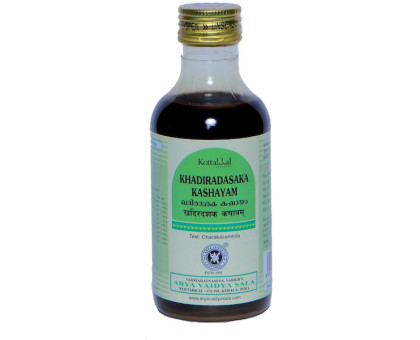 Кхадірадасака кашая Коттаккал (Khadiradasaka kashaya Kottakkal), 200 мл