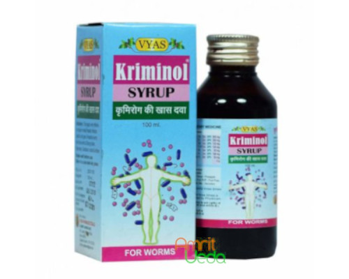 Kriminol syrup Vyas Pharmacy, 100 ml