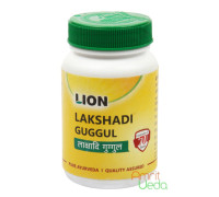 Лакшаді Гуггул (Lakshadi Guggul), 100 таблеток - 30 грам