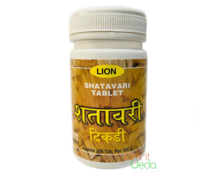 Shatavari Lion, 100 grams ~ 200 tablets