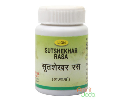 Сутшекхар Рас Лайон (Sutshekhar Rasa Lion), 25 грам ~ 70 таблеток
