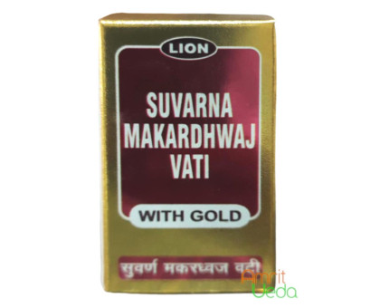 Suvarna Makardhawaj Lion, 10 tablets