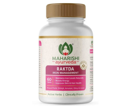 Рактда Махариши Аюрведа (Raktda Maharishi Ayurveda), 60 таблеток