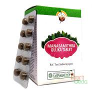 Манасамітра гуліка з золотом (Manasamitra gulika), 100 таблеток