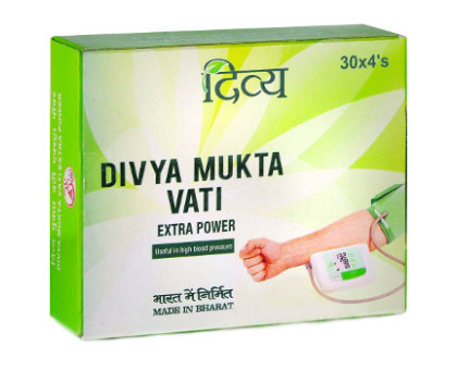 Дивья Мукта вати Патанджали (Divya Mukta vati Patanjali), 120 таблеток