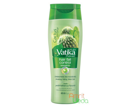 Шампунь Ватика Кактус-Руккола для ломких волос Дабур (Shampoo Vatika Cactus and Gergir Dabur), 200 мл