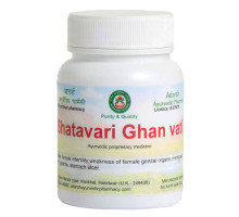 Shatavari Ghan vati, 40 grams ~ 100 tablets