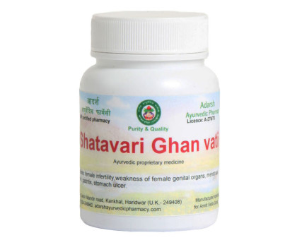 Шатаварі екстракт Адарш Аюрведік (Shatavari extract Adarsh Ayurvedic), 40 грам ~ 100 таблеток