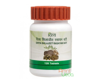 Шиладжит Расаян ваті Патанджалі (Shilajeet Rasayan vati Patanjali), 120 таблеток
