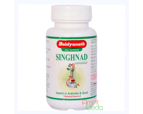 Singhnad Guggulu Baidyanath, 80 tablets