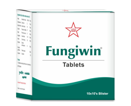 Фунгивін СКМ Сіддха Аюрведа (Fungiwin SKM Siddha Ayurveda), 100 таблеток