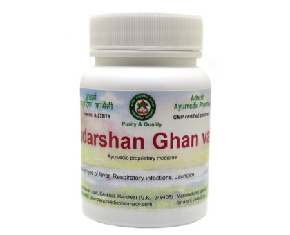 Сударшан екстракт Адарш Аюрведік (Sudarshan extract Adarsh Ayurvedic), 30 грам ~ 85 таблеток