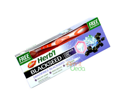Зубна паста Чорний кмин Дабур (Toothpaste Black seed Dabur), 150 грам