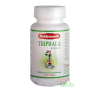 Тріфала Гуггул (Triphala Guggulu), 80 таблеток - 25 грам