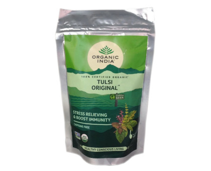 Чай Тулси Ориджинал Органик Индия (Tulsi Original tea Organic India), 100 грамм