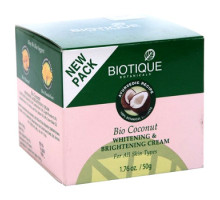 Bio Coconut whitening and Brightening cream, 50 ml