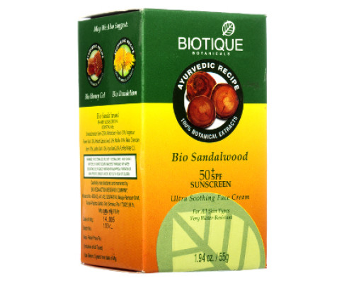 Bio Sandalwood cream Biotique, 50 grams