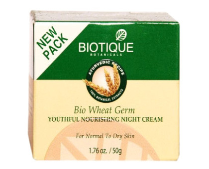 Крем Био Зародыши Пшеницы Биотик (Bio Wheat Germ cream Biotique), 50 грамм