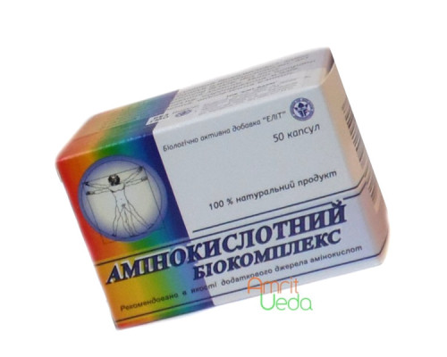 Amino Acid Biocomplex Elite-Pharm, 50 capsules