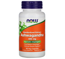 Ashwagandha extract 450 mg, 90 capsules