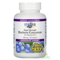 Blueberry concentrate, 90 softgels