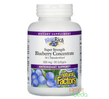 Blueberry concentrate, 90 softgels