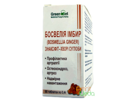 Босвелия Имбирь - Зинаксифит Даникафарм, 90 таблеток