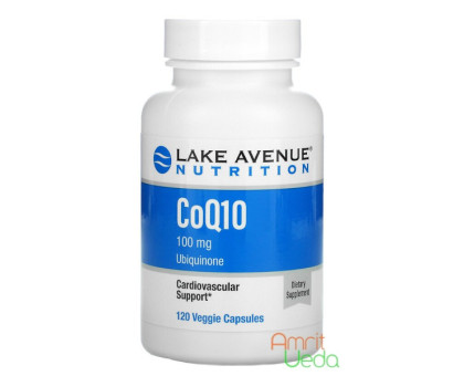Coenzyme Q10 100 mg Lake Avenue, 120 capsules
