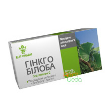 Ginkgo Biloba + vitamin C, 80 tablets