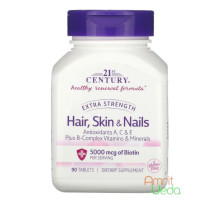 Hair, skin & nails Extra strength, 90 tablets