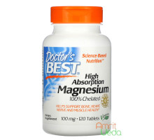 Magnesium chelated - 100 mg, 120 tablets
