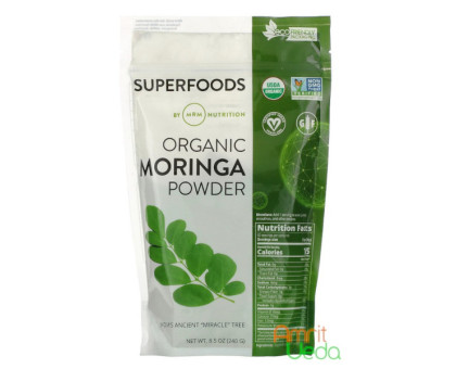 Moringa powder MRM Nutrition, 240 grams